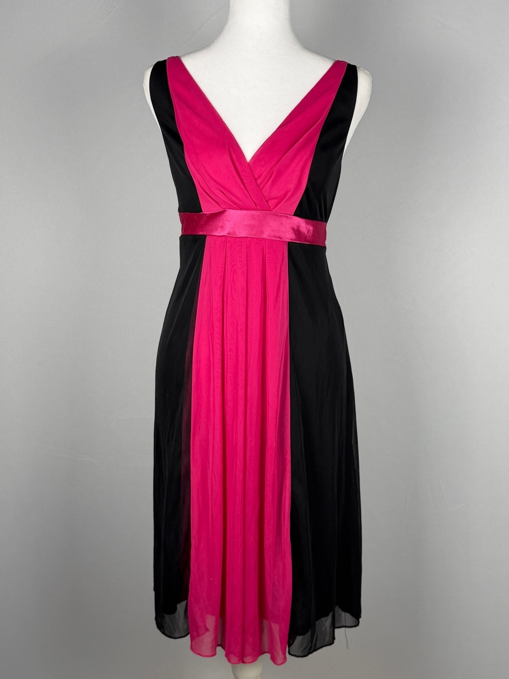 Ruby-rox Women's Pink and Black Dress